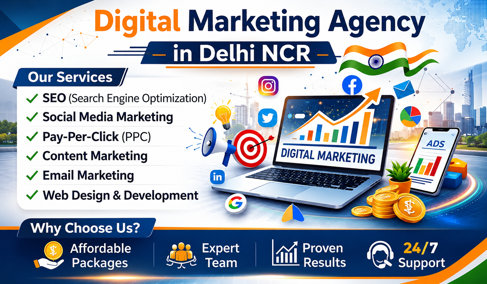 Digital Marketing Agency in Delhi NCR
