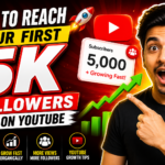 how to reach my first 5k followers on youtube